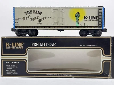 K-Line K-1997TF Reefer Boxcar Toy Fair New York City 1997 O Gauge - Image 1 of 4