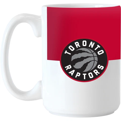 Toronto Raptors 15oz. Colorblock Mug Cover