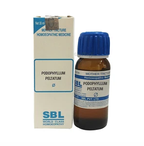 SBL Podophyllum Peltatum Mother Tincture 30ml - Gastro-enteritis with vomiting - Picture 1 of 3