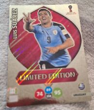Panini Adrenalyn XL Fifa World Cup Russia 2018 Luis Suarez Limited Edition