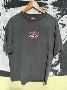 Vintage Y2K Orange County Choppers Black Mens T Shirt Size XL - Picture 1 of 7
