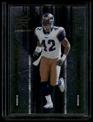 2005 Leaf Rookies & Stars Longevity #200 Jerome Carter #/999 - Image 1 of 2