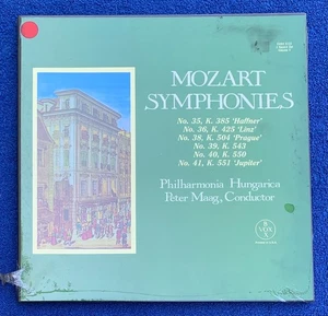 SEALED!! Mozart Symphonies 35,36,38,39,40,41 1981 Vinyl 3LP NEW!! Vox SVBX 5122 - Picture 1 of 2