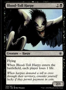Blood-Toll Harpy Conspiracy: Take the Crown #129 MTG TCG - Picture 1 of 1