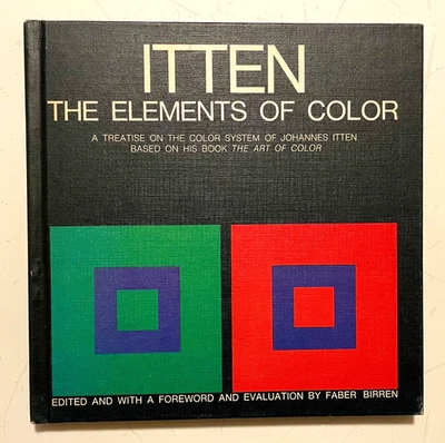 JOHANNES ITTEN Elements of Color BAUHAUS THEORY HC Modernism ART DESIGN - Image 1 of 4