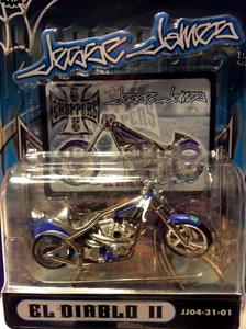 Jesse James - Muscle Machines EL DIABLO II - BLUE & CHROME 1:31 - Bild 1 von 2