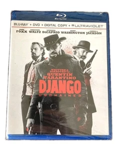 Django Unchained BluRay DVD Digital Copy 3 Disc Set Quentin Tarantino New Sealed - Picture 1 of 2