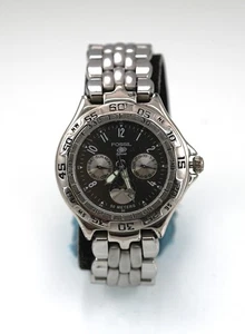 Reloj Fossil Hombre Plateado Acero Inoxidable Batería 50m Día Fecha Luna Gris Cuarzo - Imagen 1 de 6