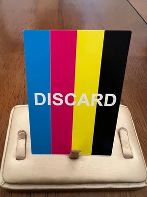 Yugioh Discard Test Print Common Tester Card Rare Misprint Error - Image 1 of 4