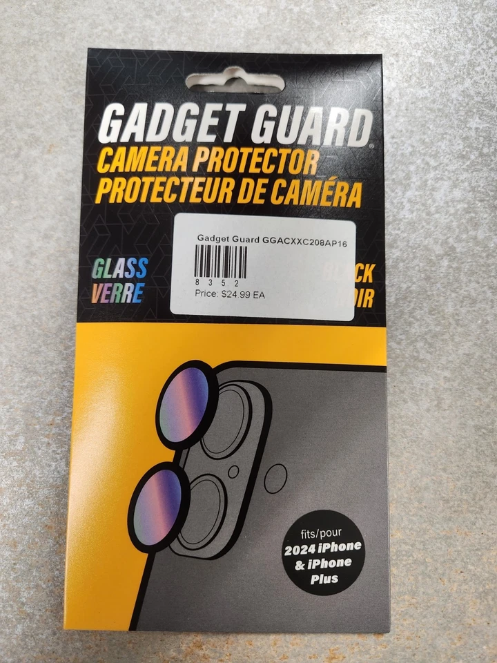 Gadget Guard Camera Protector Glass for Apple iPhone 16 / 16 Plus - NEW Sealed - Image 1 of 1