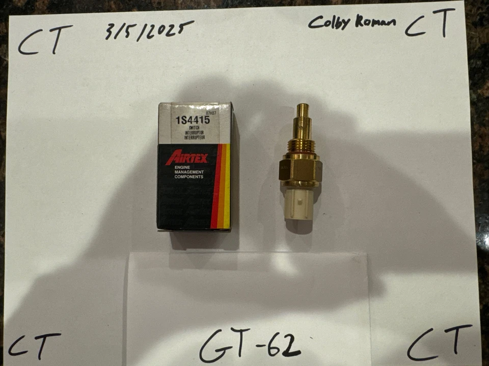 Airtex 1S4415 Engine Cooling Fan Switch (TS-208) - Image 1 of 2