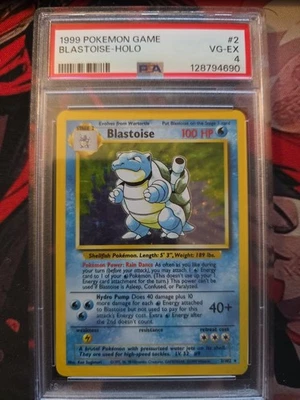 1999 Blastoise holo #2 Psa 4 - Image 1 of 2
