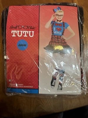 Falda Tutú Geek Chic I Love Nerd Disfraz Elegante Halloween Adolescente Junior Foto 1 de 2