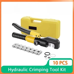 Hydraulic Crimping Tools 10T Cable Lug Crimper Plier Hand Hydraulic Compression - Bild 1 von 15