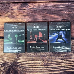 Martial Arts Self Defense Instructional Video PCCS DVD Vol. 1, 2, 3 Wang Lijun - Picture 1 of 10