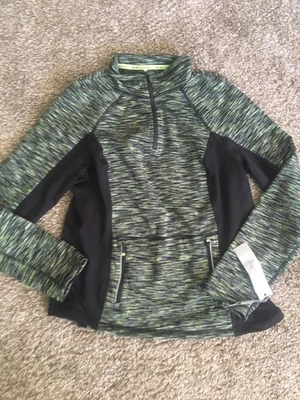 Jaqueta Calvin Klein Performance Wick 1/4 com zíper nova com etiquetas tamanho XL - Imagem 1 de 3