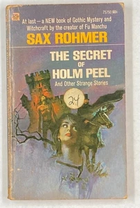 Sax Rohmer. The Seret of Holm Peel Ace PB 1970 Vintage 1st Printing? - Imagen 1 de 9