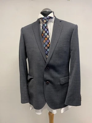 MAGEE TAILORED FIT SUIT JACKET/BLAZER IN BLACK CHECK SIZE 42R BNWOT (0546) - Image 1 of 4