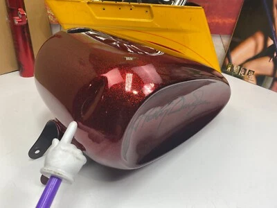 🔥Custom Dished 3.5 Gallon Gas Tank Harley 04-06 Sportster XL "DENT"🔥 - Image 1 of 4