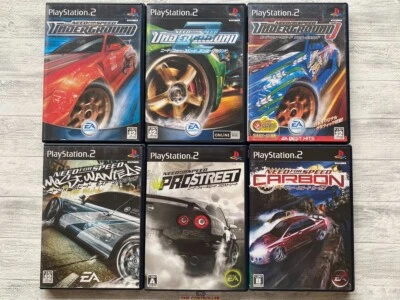 SONY PS2 Need For Speed Underground series & Most Wanted & Prostreet & Carbon - Image 1 of 4