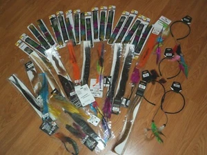 *** MODE DRUCKKNOPF ARMBÄNDER HAARVERLÄNGERUNG STIRNBÄNDER PAKET 42 NEU - Bild 1 von 1