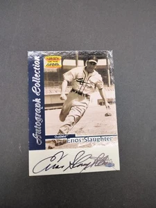 1999 Fleer Sports Illustrated Greats of the Game - Autographs Enos Slaughter... - Picture 1 of 2