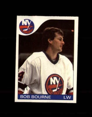 1985 O-Pee-Chee Hockey #097 Bob Bourne STARX 8 NM/MT  CS73379 - Image 1 of 2