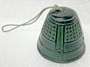 Campana de viento japonesa Nanbu Tekki hierro fundido Furin Japón - Imagen 1 de 4