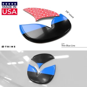 Insertos elevados 3D con cúpula para logotipo trasero se adaptan a Mazda CX-5 (Línea Azul) - Imagen 1 de 1