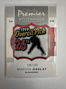 2007-08 OPC Premier Stitchings #PSMH Martin Havlat /199