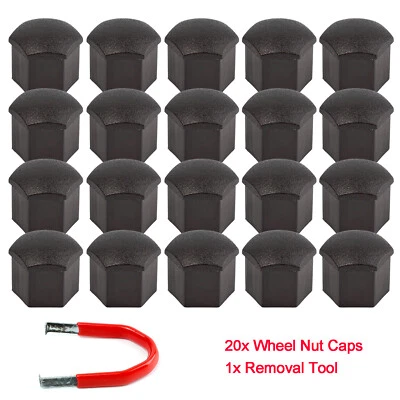 For Tesla Model 3 S X Y,Lug Nut Covers Car Wheel Center Hub Caps Matte Kit Black - Image 1 of 4