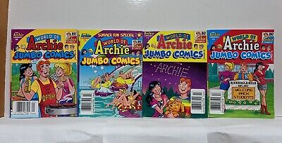 4 WORLD OF ARCHIE Jumbo Comics Numbers 109 - 112 • 37.99$