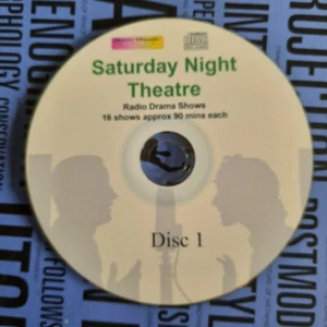 Saturday Night Theatre Disc 1 - Old Time Radio Drama - 16 shows Mp3 CD - Foto 1 di 1
