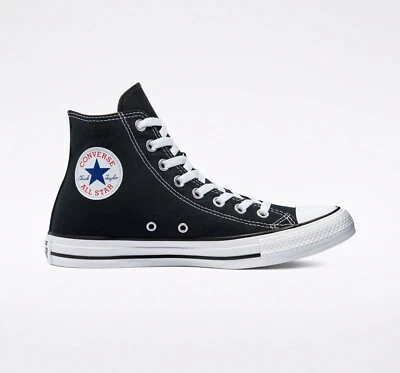 Zapatillas deportivas Converse Chuck Taylor All Star High Top negras unisex nuevas Foto 1 de 4