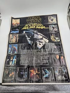 Vintage 1984 Star Wars Mail Away Poster - 17” x 22” - Kenner and Lucas Films - Picture 1 of 10