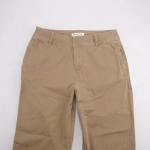 COLDWATER CREEK Stretch Dri Fit Casual Pants with Button Cuff Tan Womens 6 - Picture 1 of 12