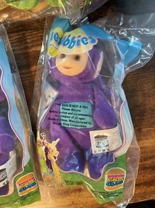1999 TELETUBBIES: TINKY WINKY Burger King Kids Meal Toy Still Sealed In Bag - Picture 1 of 3