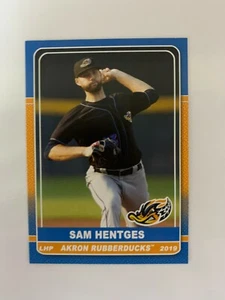 Sam Hentges 2019 Akron Rubber Ducks Team Card - Picture 1 of 1