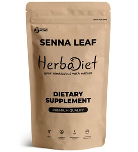 Senna Leaf Extract Powder Calcium Sennosides 20% Natural Laxative Detox Cleanse - Picture 1 of 3