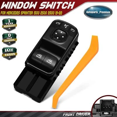 Front Driver Window Switch for Mercedes-Benz Sprinter 1500 2500 3500 2019-2022 - Image 1 of 4