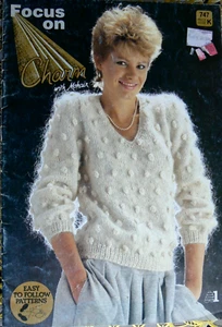 Focus on CHARM con Mohair - Jerséis y Chaleco - 12 Patones de Capas 747 - Agujeros perforadores L2 - Imagen 1 de 6