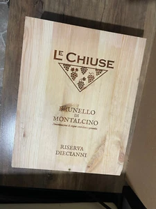 LE Chiuse Brunello Weinkiste Kiste Holzkiste - Bild 1 von 12