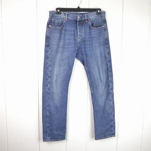 Jeans Tenue uomo TG 32/32 Jackson Durant vestibilità rilassata gamba affusolata bottoni mosca - Foto 1 di 14