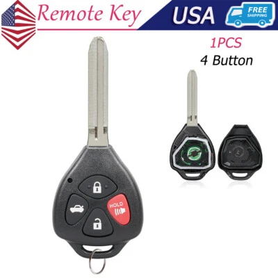 Брелок для дистанционного входа без ключа для Toyota Corolla 2008 2009 2010 2011 2012 2013 годов выпуска - Изображение 1 из 4