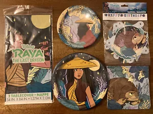 Raya and The Last Dragon Party Supplies Kit Plates Napkins Banner - Picture 1 of 6