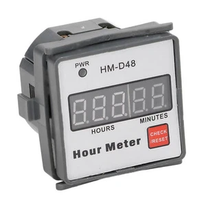 Hour Meter Digital Display 0‑999.99h Timer Hourmeter AC For Motor Equipment LLI - Picture 1 of 22