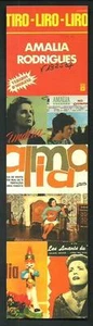 Amalia Rodriguez ( Fado - Portogallo ) 4° - Segnalibro / Bookmark / Lesezeichen - Foto 1 di 1