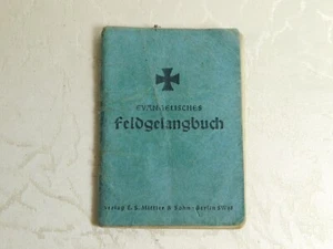 Heft Buch evangelisches Feldgesangbuch - 2 WK - Picture 1 of 3