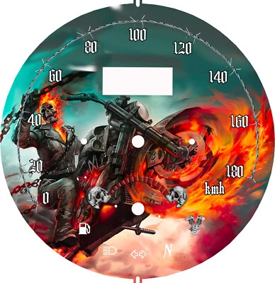 Yamaha Road Star 1700 & 1600 (fits:1999-2007) Ghost Rider  Foto 1 de 3