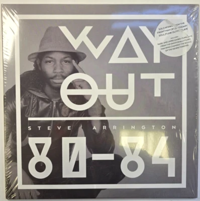 Steve Arrington - Way Out 1980-1984 LP Album vinyl record compilation - Image 1 of 4